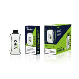 Viho Turbo 10000 Lemon Mint Vape
